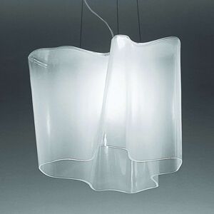 Závesná lampa Artemide Logico 1pl dĺžka 40cm biela