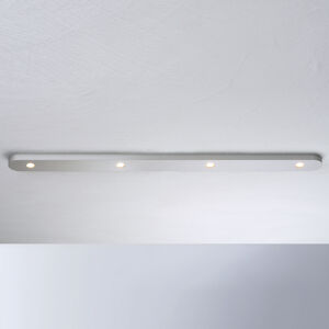 Bopp Close stropné LED svietidlo, 4-pl., hliník
