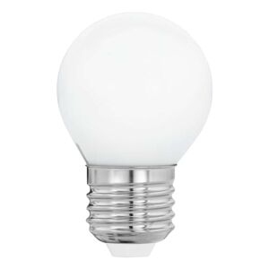LED žiarovka E27 G45 4 W, teplá biela, opál