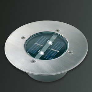 Okrúhle solárne bodové LED svetlo Lugo - IP44